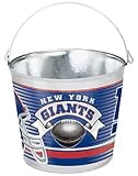 New York Giants Metal 5 Quart Pail