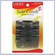 LQQKS SIDE COMB 4PCS/PK BLACK