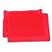 HDE MacBook Air 13 Case Solid Color Matte Plastic Slim Hard Shell Snap On Case with Keyboard Skin Fits Models A1369 / A1466 (Red)