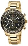 Seiko Solar Alarm Chrono Slide Rule Black Dial Men's watch #SSC008