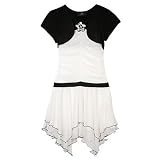 IZ Amy Byer Mock-Layer Halter Dress - Girls' 7-16