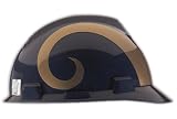 MSA Safety Works 818442 NFL Hard Hat, St. Louis Rams