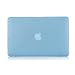 RUBAN Case Compatible with MacBook Air 11 Inch Release (A1370/A1465) - Slim Snap On Hard Shell Protective Cover and Keyboard Cover for MacBook Air 11, Grey Blue