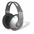 Coby High-Performance Professional Studio Monitor Headphones CV320 (Silver)