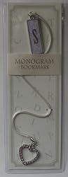 Monogram Bookmark Letter S