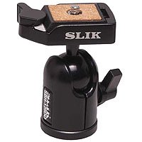 Slik SBH-120DQ Ball Head with Quick Release, for Point-and-shoot Digital and Film Cameras, Maximum Load 4.5 Lbs.