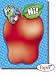 Teachers Friend PLAIN APPLE POSTCARDS - 4 x 6 - 36 pieces