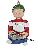 Video Game Player - Boy Personalized Christmas Ornament