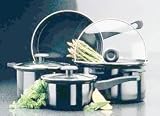 Metro 7 Piece Carbon Steel Enameled Cookware Set