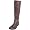 Dk Brown Waxy Suede