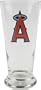 Los Angeles Angels of Anaheim 3D Logo Pilsner Glass Glass