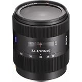 Sony SAL-1680Z 16-80mm f 3.5-4.5 Carl Zeiss Vario-Sonnar T DT Zoom Lens for Sony Alpha Digital SLR Camera With a 62mm Introductory Filter Kit