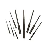 GRIP 9 Pc Forged Steel Roll Pin Punch Set