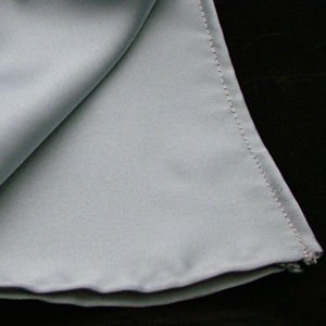 Swagger & Swoon Silver Grey Handkerchief