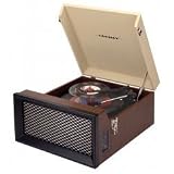 Varsity Stack-O-Matic Record Radio and CD player - The Original Record Changer (Brown and Tan) (8
