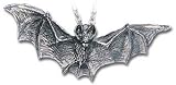 Darkling Bat - Alchemy Gothic Pendant Necklace