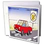 Londons Times Health and Vanity Trends Cartoons - No Pokeman Zone - Greeting Cards-6 Greeting Cards with envelopes