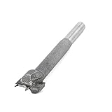 uxcell ヒンジボーリングビット 16mm掘削径 木材切削工具 デュアルフルート 1個入り