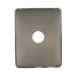 HDE&reg; Hard Silicone Case (Smoke Grey) compatible with Apple&reg; iPadTM