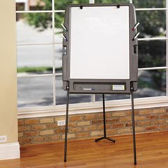 Image of * Portable Flipchart Easel w/Dry Erase Surface, Resin, 35w x 30d x 73h,