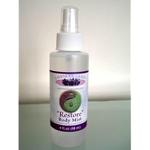 Restore Aromatherapy Body Mist for post Workouts and Yoga by Lavender Green Aromatherapy