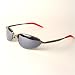 Fashion Metal Sunglass with Spring Hinge - 5715 SILVER FRAM BLACK TIPS