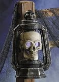 Light up Creepy foam Halloween Skull lantern