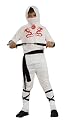 Haunted House Child's White Ninja Costume, Medium