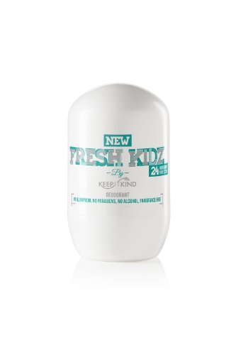 Keep it Kind Fresh Kidz Fragrance Free Natural Roll on Deodorant 1.69 Fl Oz