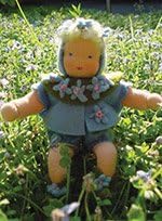 Forget Me Knot Doll Flower Children Doll Kit by De Witte Engel