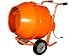 8 CU FT Wheel Barrow Portable Cement Concrete Mixer 5