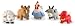 Sqwishland Barnyard Farm Animals - Set of 5 With Game Codes