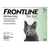 FRONTLINE TOP SPOT FLEA & TICK TREATMENT 3mo. FOR CATS