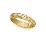 14k Polished Claddagh Ring - Size 7.0