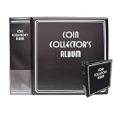 BCW 3 Inch "D Ring" Coin Collecting Album (Single) Binder - Great for Store 20-Pocket Coin Pages!
