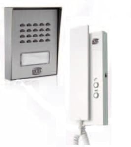 Schema elettrico citofono extel