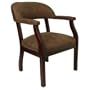 Bomber Jacket Brown Luxurious Conference Chair [B-Z105-BRN-GG]