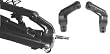 RPM Rear Bearing Carriers, Black: RU, ST, BA, RPM80382 by RPM
