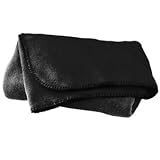 Chill Fleece Blanket - Black