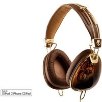 Skullcandy ROC NATION Aviator Brown/Gold (S6AVDM-090) Over-ear Headphones with In-line Mic