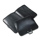 SMEAD MANUFACTURING CO. / Deluxe artist portfolio, 2-zipper closure, 2 capacity, 26 x 20, black / SMD85801 / Sold as 1 Each / Mfr Part # 85801 \*/ Deluxe artist portfolio, 2-zipper closure, 2 capaci