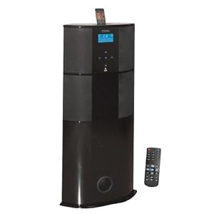 PYLE PHST90IBGL 600 Watt Digital 2.1 Channel Home Theater Tower with iPod Docking Station... by 