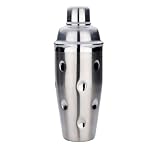 MIU 3-Piece 24-Ounce Dimpled Stainless-Steel Cocktail Shaker