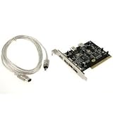 Electronics : TeckNet VS603 USB 2.0 PCI USB / Firewire 1394 Combo Card 4+2 Ports - VIA Chip Set