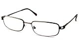 Review Calabria Readers  / Calabria Readers Full Readers (Men) Reading Glasses - 725 Pewter