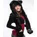 Search : Black Cat Full Animal Hood Hoodie Hat Faux Fur 3 in 1