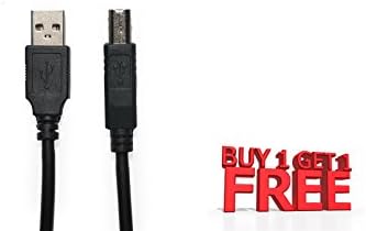 Buy ONE Get One FREE - 10 Feet USB Cable for MakerBot Digitizer 3D Scanner - 2.0 Printer Cable- By Cable Sea®