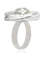 Perlaviva Anillo Mother Of Pearl Faceted Doublet (Blanco)