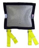 SQP-MESH-ADJ-15-B Mazda Miata Adjustable Window Net - Black (SFI Certified)