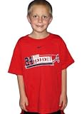 Atlanta Braves Mark Teixeira Youth Player name and Number tee